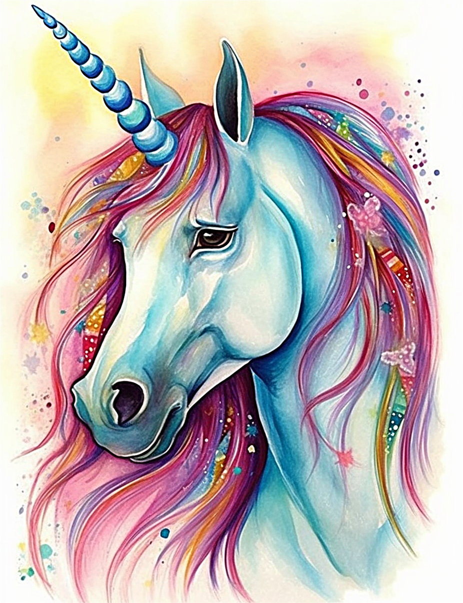 Unicorn Paint By Numbers