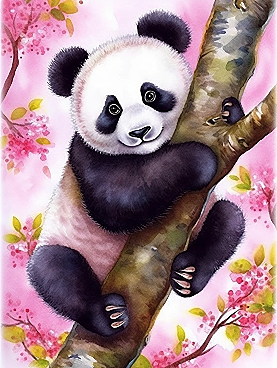 Panda Paint By Numbers