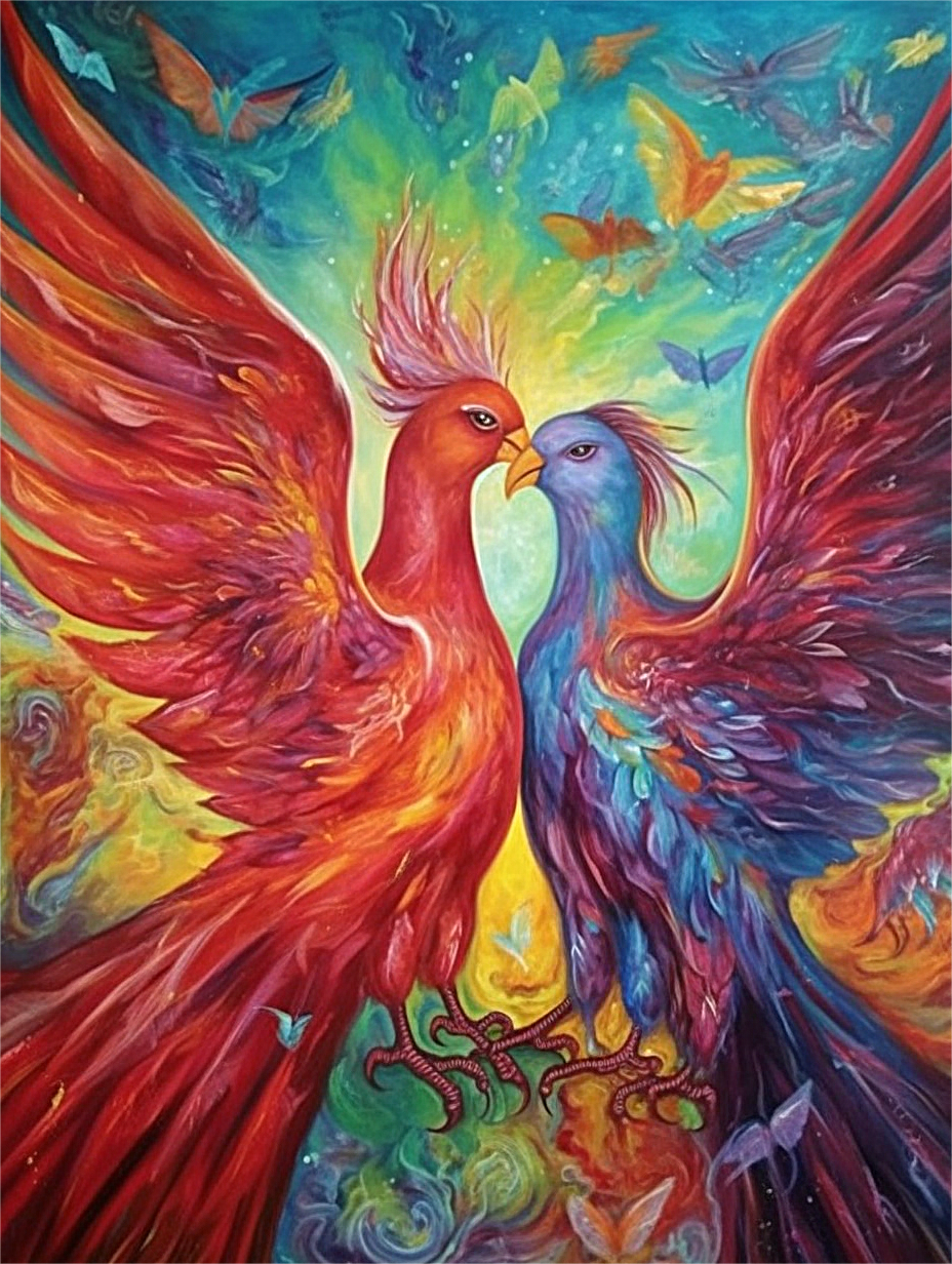 Phoenix Paint By Numbers