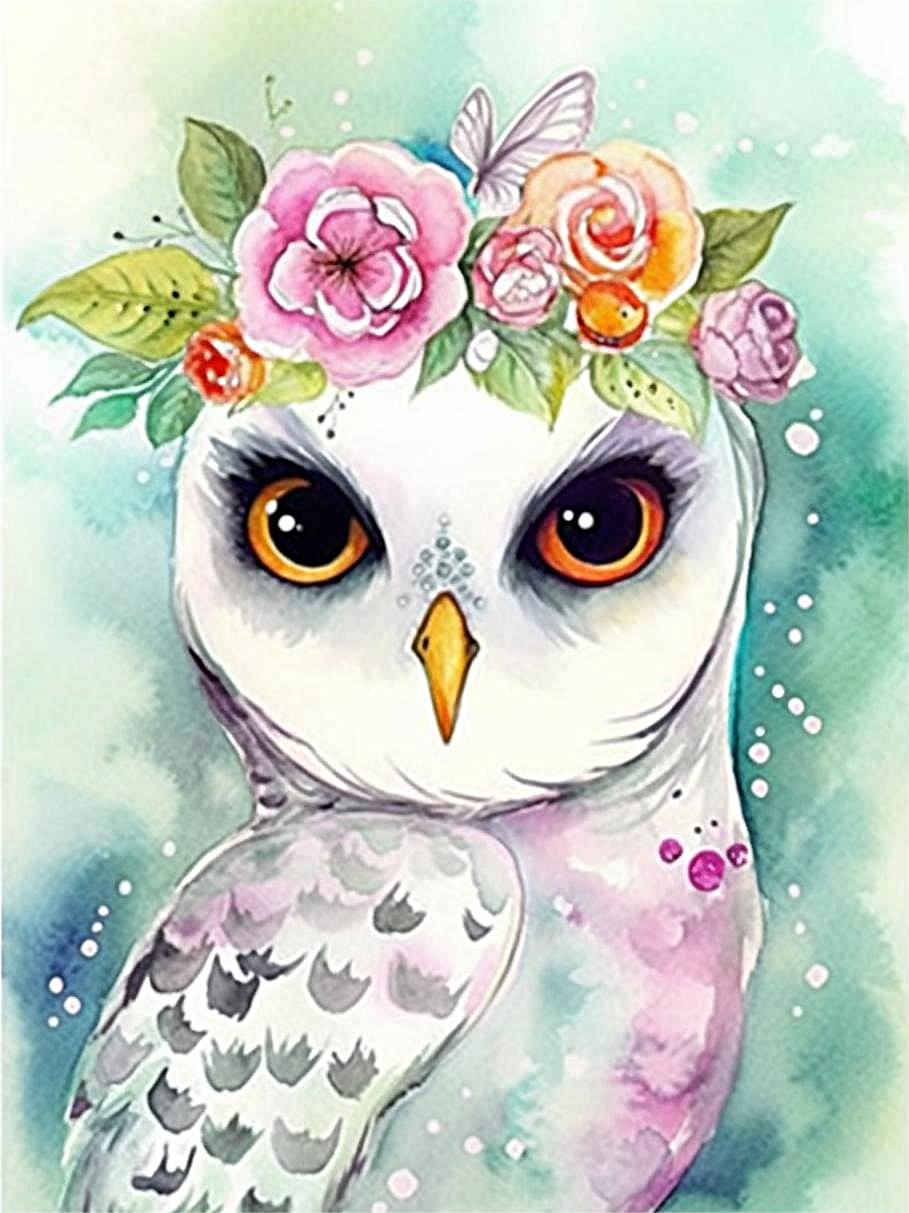 Owl Paint By Numbers