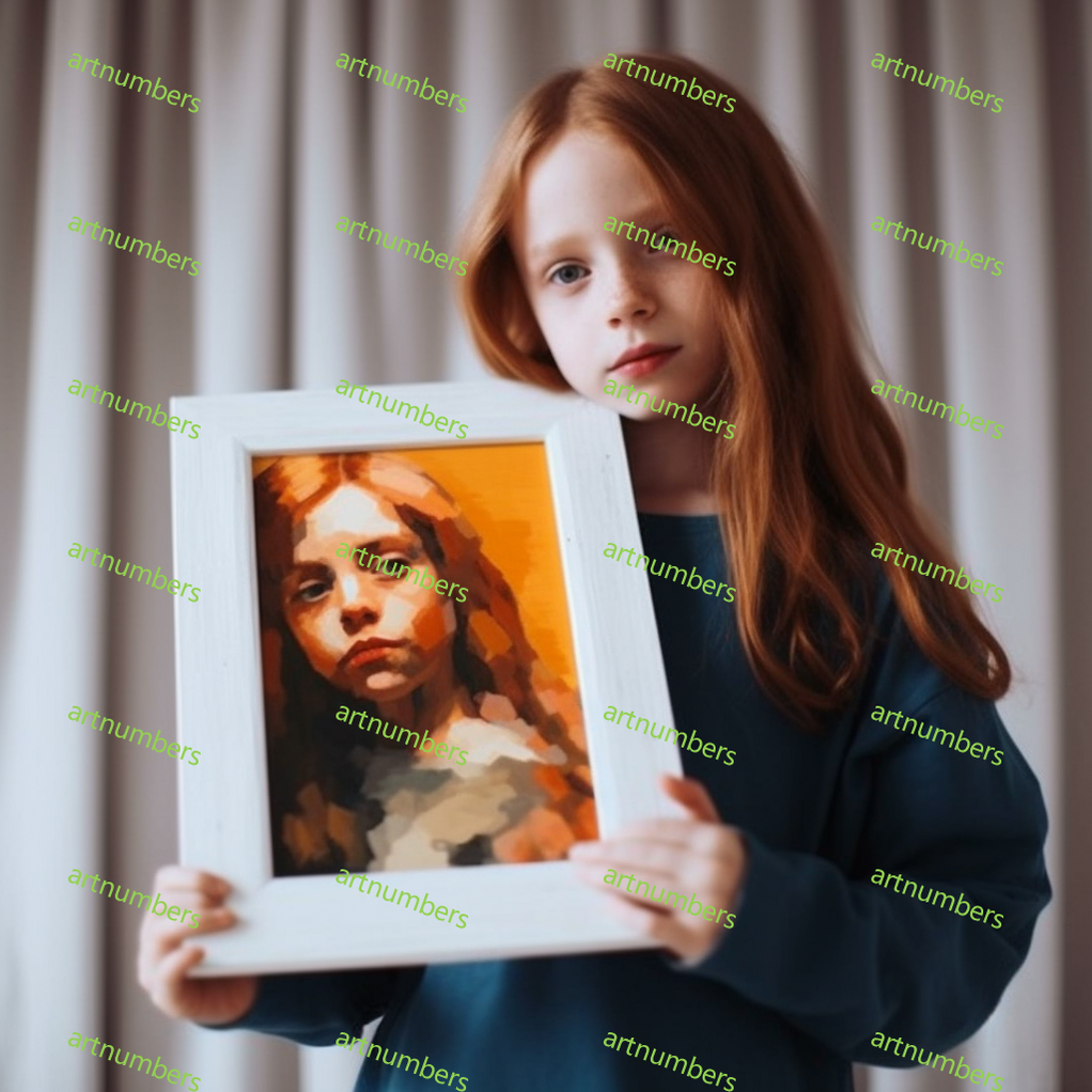 Personalised Photo Custom Diy Paint By Numbers Kits Uk PBN90268