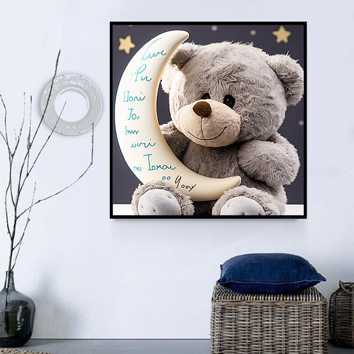 Bear Paint By Numbers Kits UK MJ2166