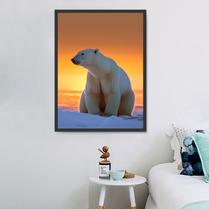 Bear Paint By Numbers Kits UK MJ2199