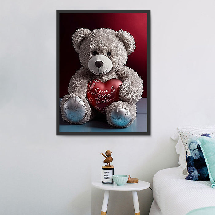 Bear Paint By Numbers Kits UK MJ2201