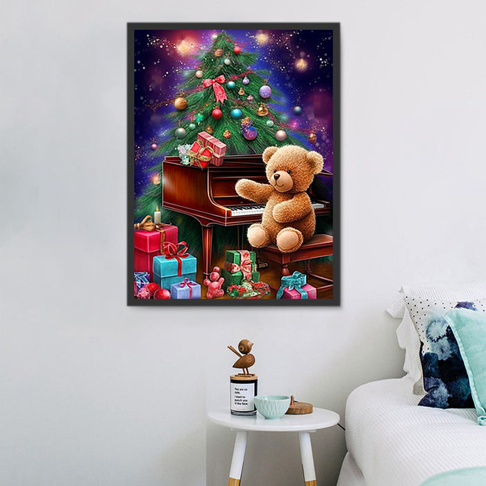 Bear Paint By Numbers Kits UK MJ2204