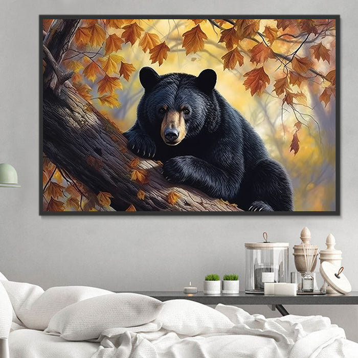 Bear Paint By Numbers Kits UK MJ2209