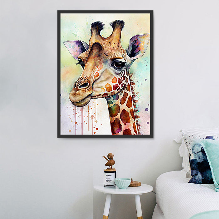 Giraffe Paint By Numbers Kits UK MJ2261