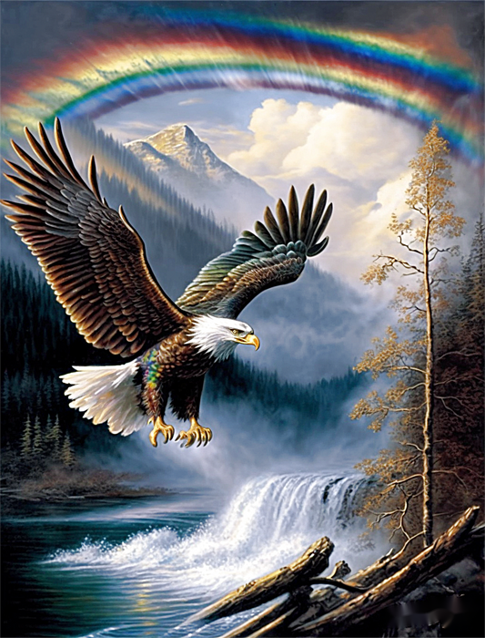 Eagle Paint By Numbers Kits UK MJ2291