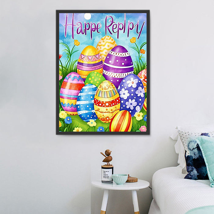 Easter Diy Paint By Numbers Kits UK For Adult Kids MJ2454