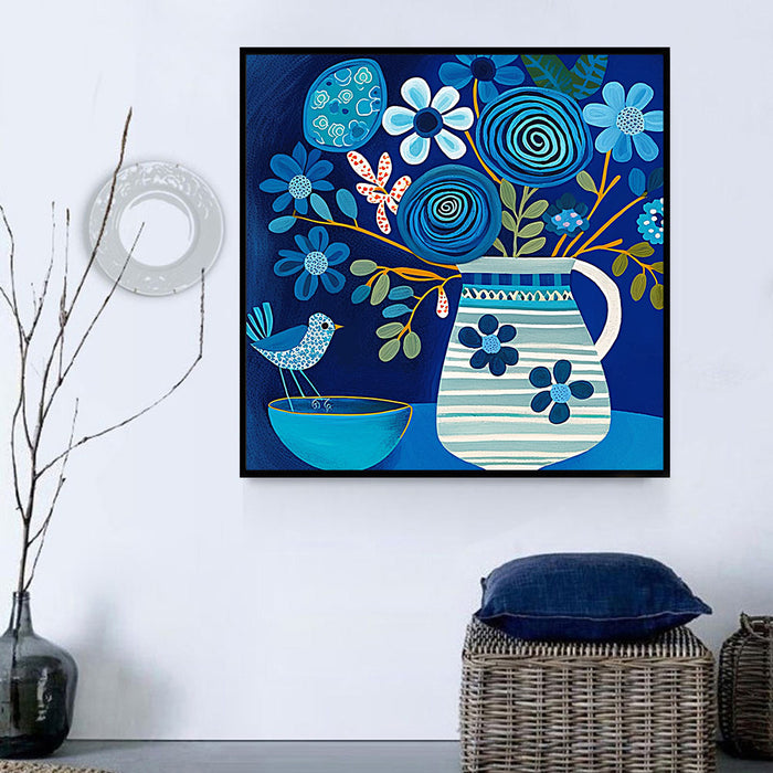 Flower Paint By Numbers Kits UK MJ2480