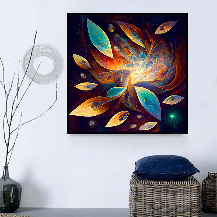 Flower Paint By Numbers Kits UK MJ2481