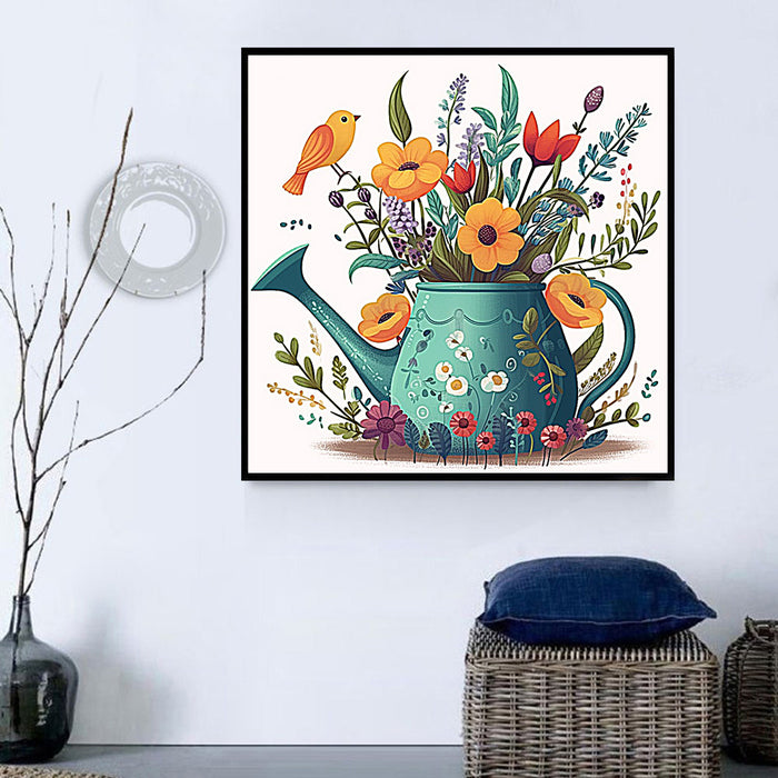 Flower Paint By Numbers Kits UK MJ2489