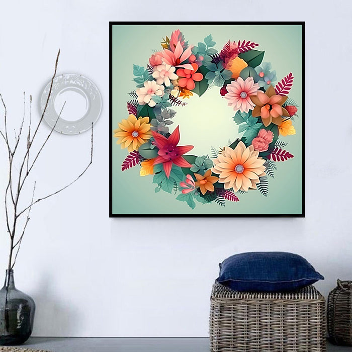 Flower Paint By Numbers Kits UK MJ2490