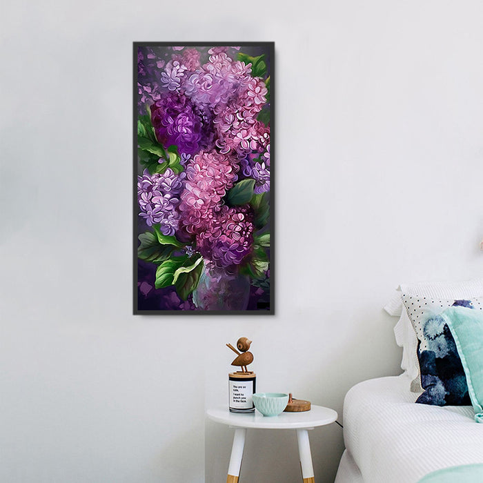 Flower Diy Paint By Numbers Kits UK For Adult Kids MJ2494