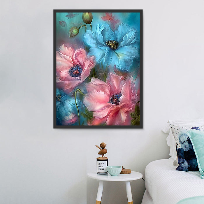 Flower Paint By Numbers Kits UK MJ2539