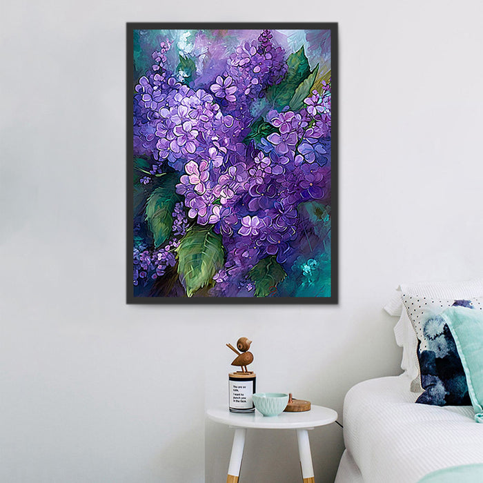 Flower Paint By Numbers Kits UK MJ2599