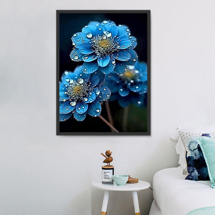 Flower Paint By Numbers Kits UK MJ2601