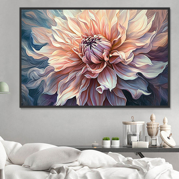 Flower Paint By Numbers Kits UK MJ2617