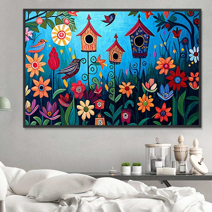 Flower Paint By Numbers Kits UK MJ2627