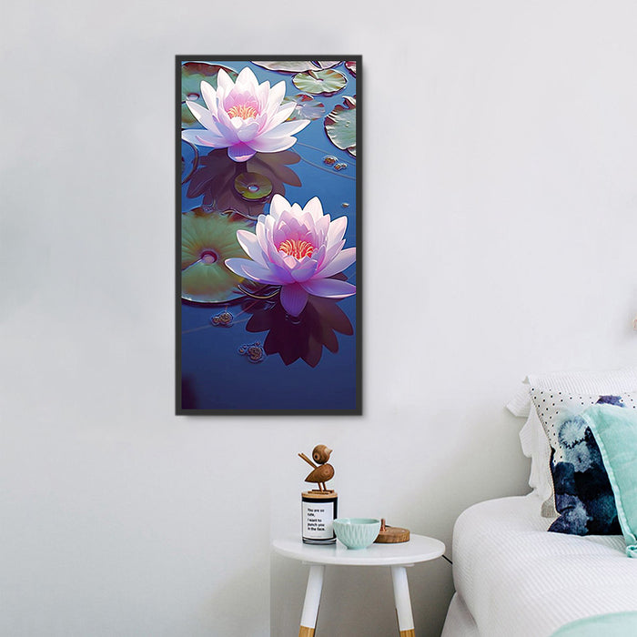 Lotus Diy Paint By Numbers Kits UK For Adult Kids MJ2636