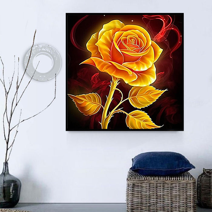 Rose Paint By Numbers Kits UK MJ2665