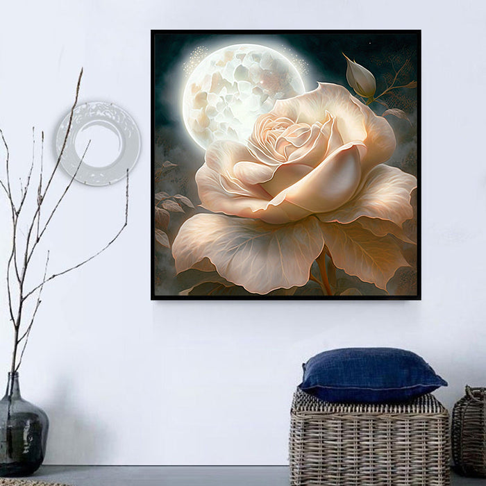Rose Paint By Numbers Kits UK MJ2671