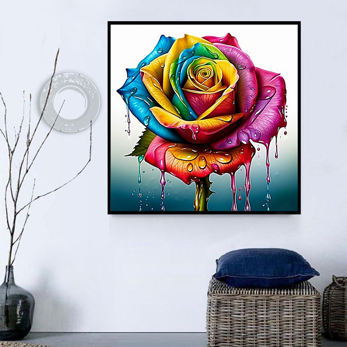 Rose Paint By Numbers Kits UK MJ2674