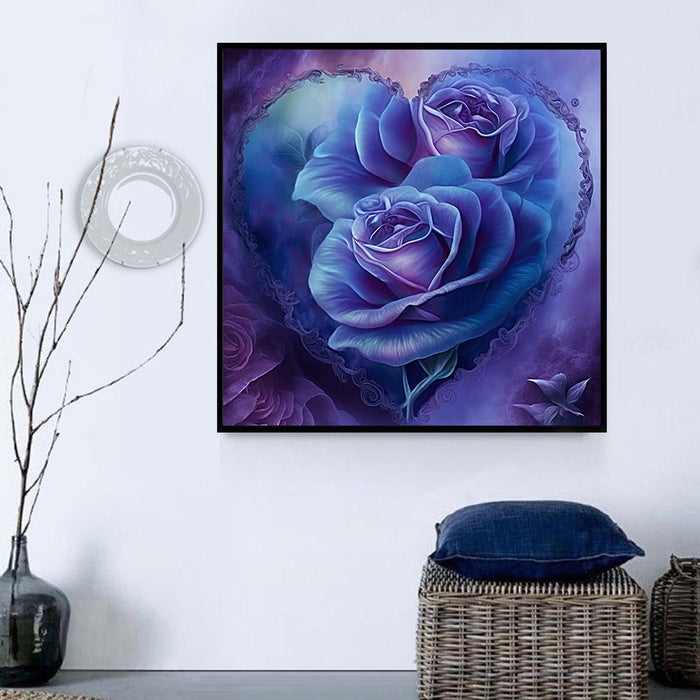 Rose Paint By Numbers Kits UK MJ2675