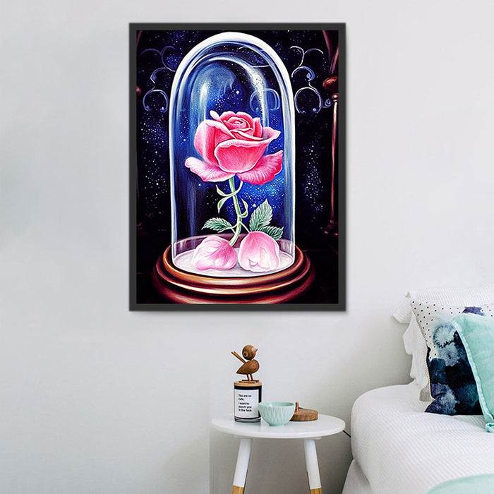 Rose Paint By Numbers Kits UK MJ2702