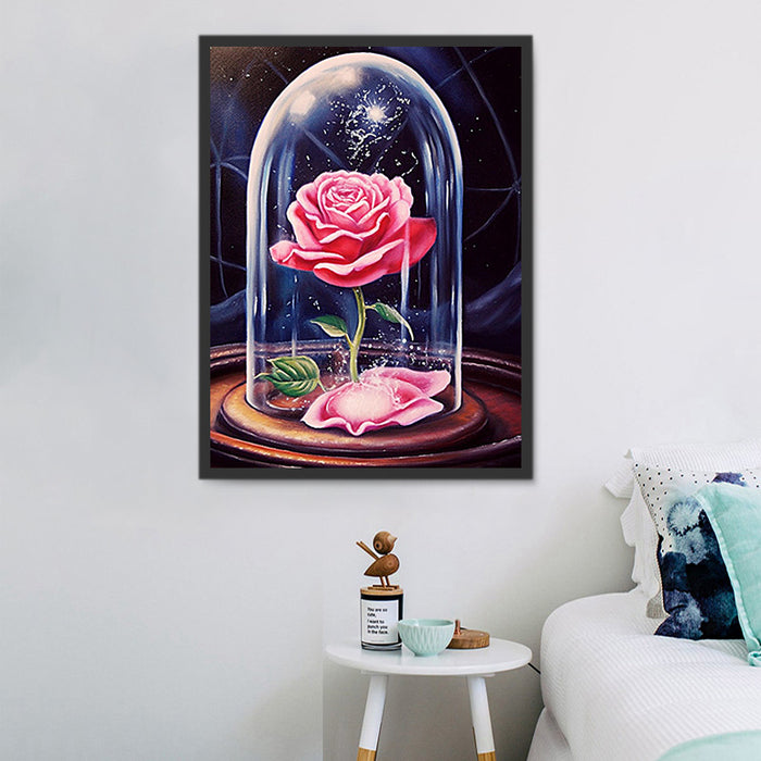 Rose Paint By Numbers Kits UK MJ2711