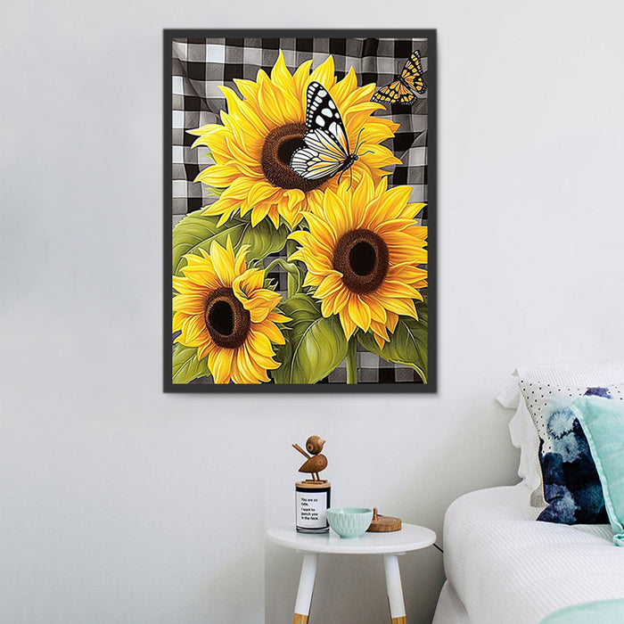 Sunflower Paint By Numbers Kits UK MJ2746