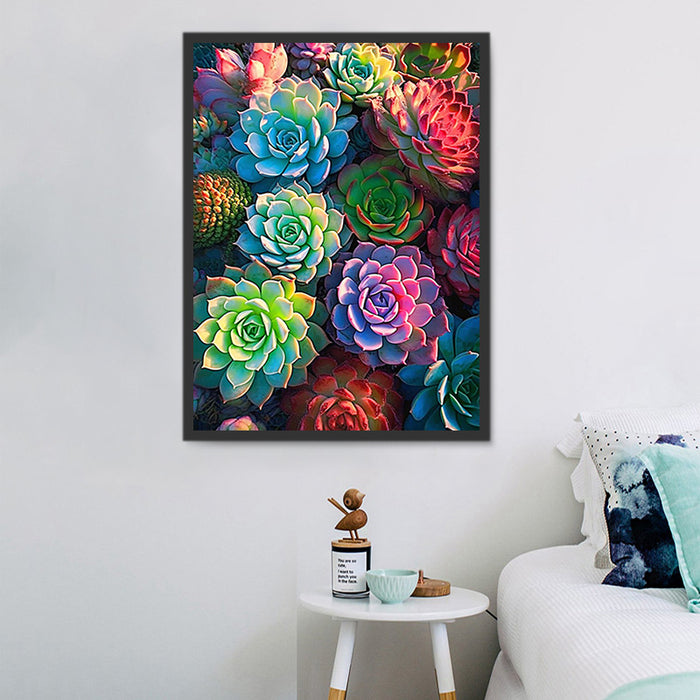 Plant Paint By Numbers Kits UK MJ2779