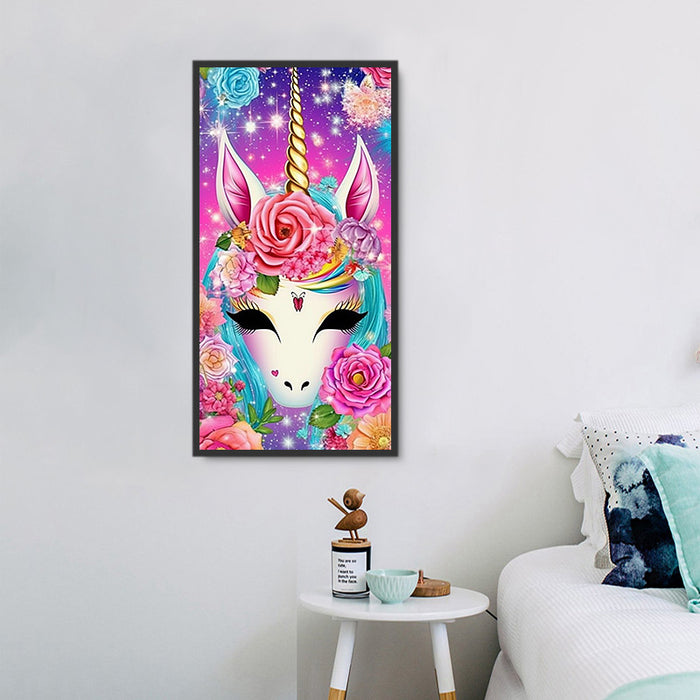 Unicorn Diy Paint By Numbers Kits UK For Adult Kids MJ2783