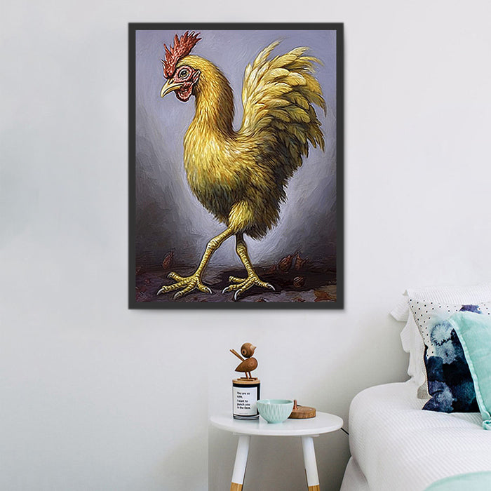 Chicken Diy Paint By Numbers Kits UK For Adult Kids MJ2807