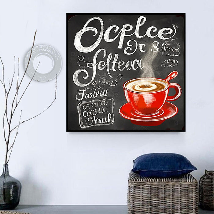 Coffee Paint By Numbers Kits UK MJ2810
