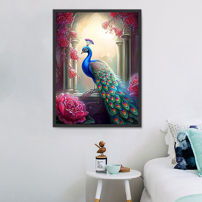 Peacock Paint By Numbers Kits UK MJ2823