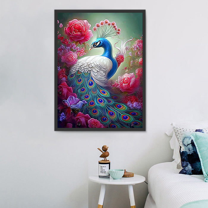 Peacock Paint By Numbers Kits UK MJ2824