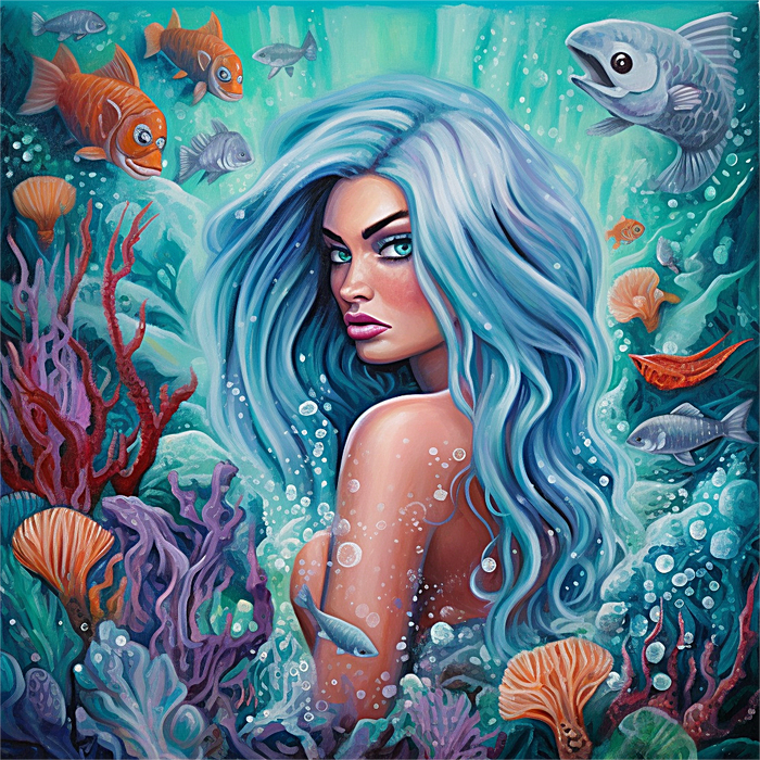 Woman Paint By Numbers Kits UK MJ3024