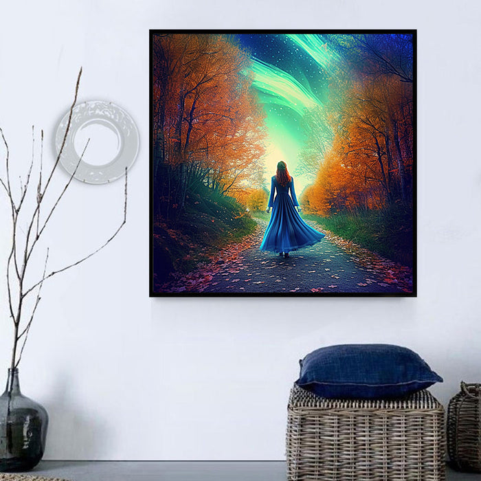 Woman Paint By Numbers Kits UK MJ3025