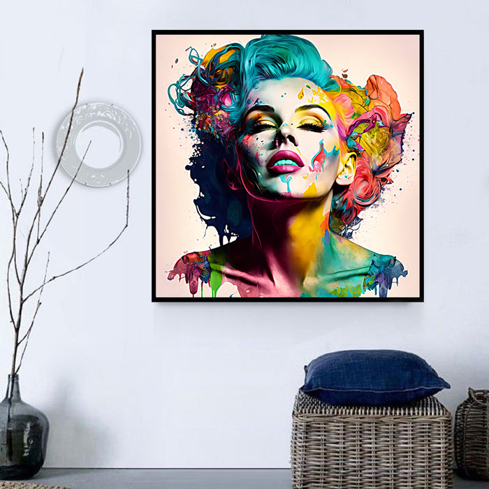 Woman Paint By Numbers Kits UK MJ3029