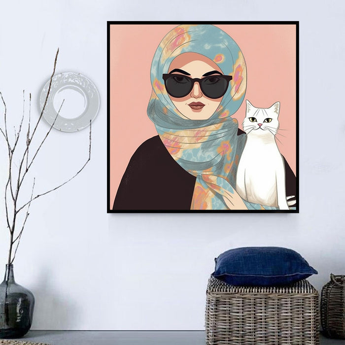 Woman Paint By Numbers Kits UK MJ3032