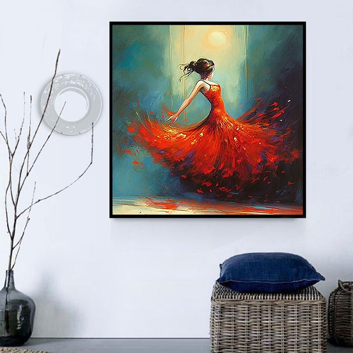 Woman Paint By Numbers Kits UK MJ3033