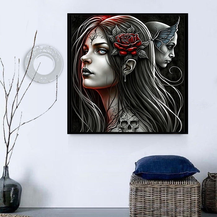 Woman Paint By Numbers Kits UK MJ3041