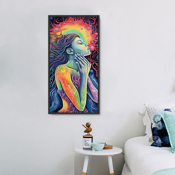 Woman Diy Paint By Numbers Kits UK For Adult Kids MJ3052