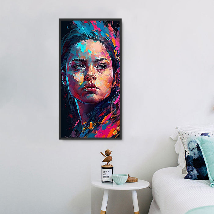 Woman Diy Paint By Numbers Kits UK For Adult Kids MJ3053