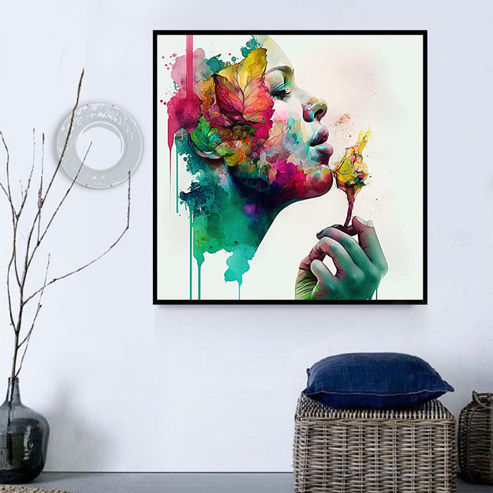 Woman Paint By Numbers Kits UK MJ3065