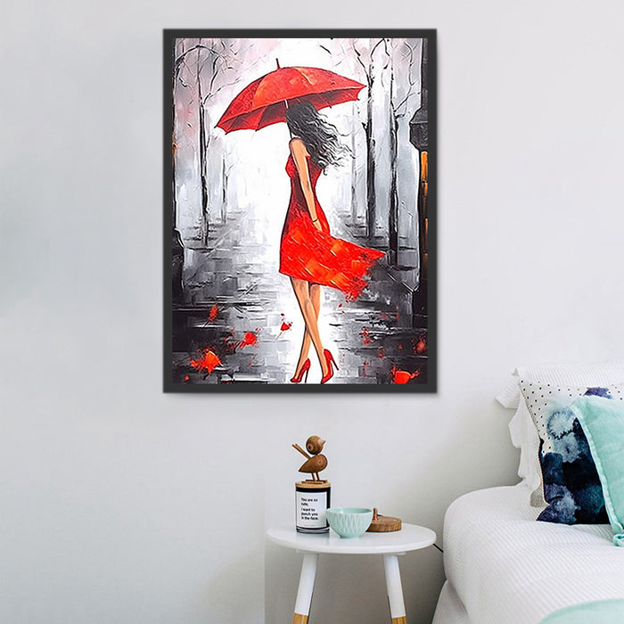 Woman Paint By Numbers Kits UK MJ3074