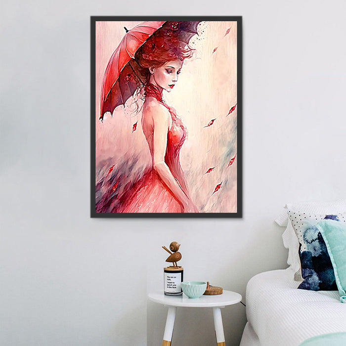 Woman Paint By Numbers Kits UK MJ3085