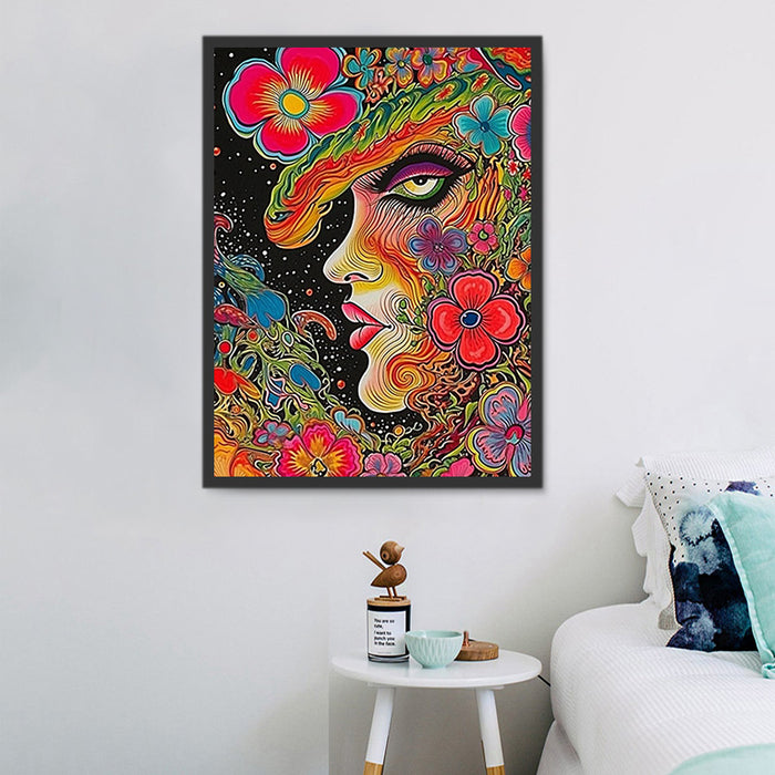 Woman Paint By Numbers Kits UK MJ3095