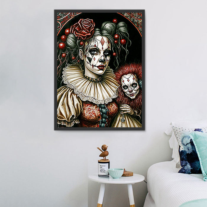 Woman Paint By Numbers Kits UK MJ3105